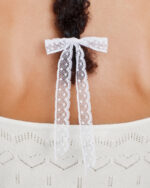 Dot Lace Bow Hair Pins - Image 8