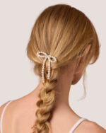 Pearl Bow Bun Pin - Image 5