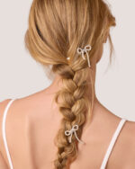 Pearl Bow Hair Pins