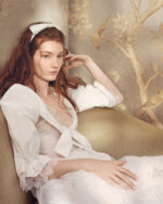 Velvet Bow Hair Comb - Image 2