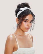 Satin Bow Hair Comb - Image 10