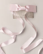 Satin Bow Hair Comb - Image 6
