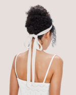 Velvet Bow Hair Comb - Image 10