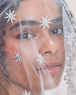 Embroidered Star Veil - Image 2