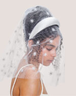 Embroidered Star Veil - Image 5